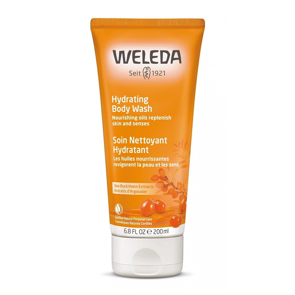 Weleda Sea Buckthorn Creamy Body Wash, 6.8 Oz